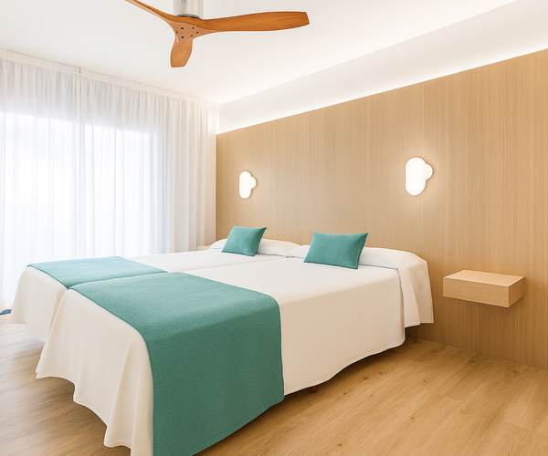 Deluxe One-Bedroom Apartment with Terrace and Private Solarium